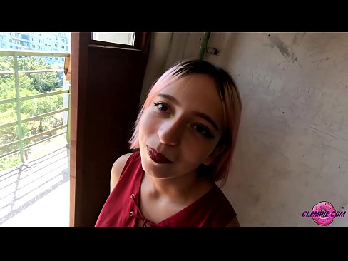 ❤️ Student Sensual siše stranca u zaleđu - sperma mu na licu ❌ Super seks kod nas ☑